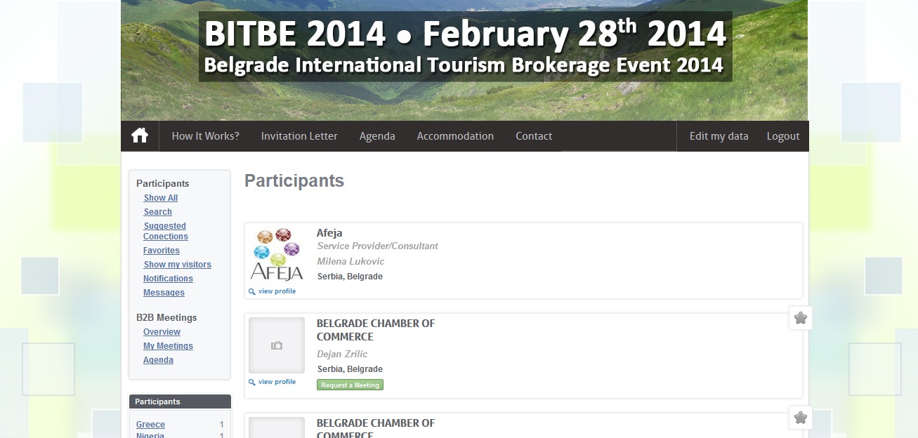 Međunarodni Sajam turizma od 27. februara do 2. marta 2014. godine u Beogradu